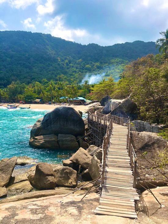 Hotel Bambu Huts Baan Tai Exteriér fotografie